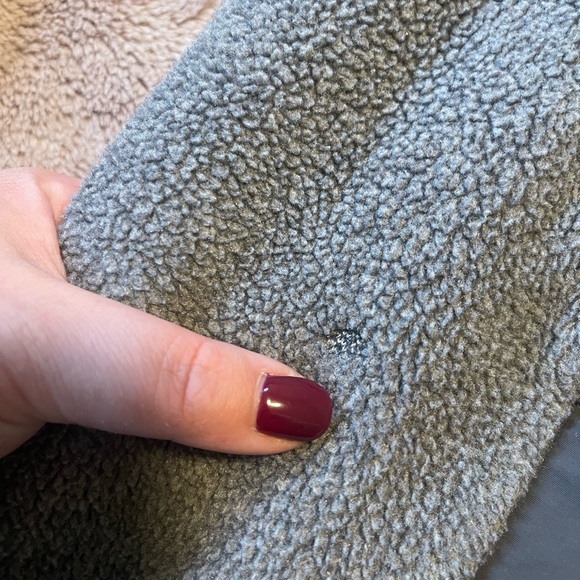 Women’s Gray North Face Denali Fleece Zip-up jacket - Picture 5 of 6